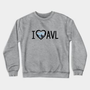 I Love AVL Biking - BBlue 04 Crewneck Sweatshirt